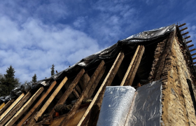 Chantier rénovation total de toiture à queyssac 