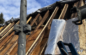 Chantier rénovation total de toiture à queyssac 