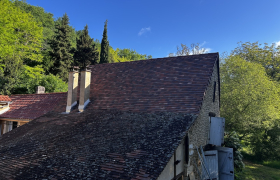Rénovation de toiture complète à queyssac